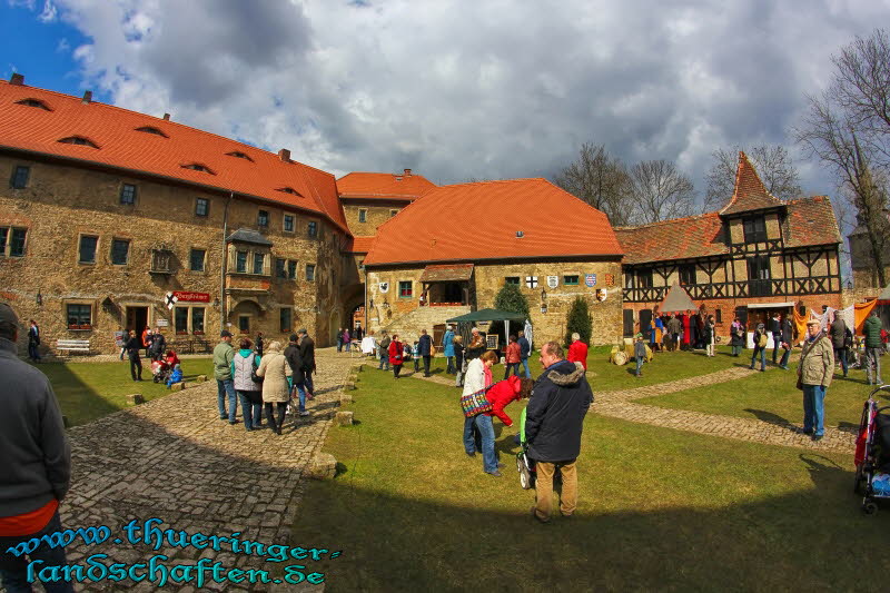 Mittelalterfest auf der Ordensburg Liebstedt