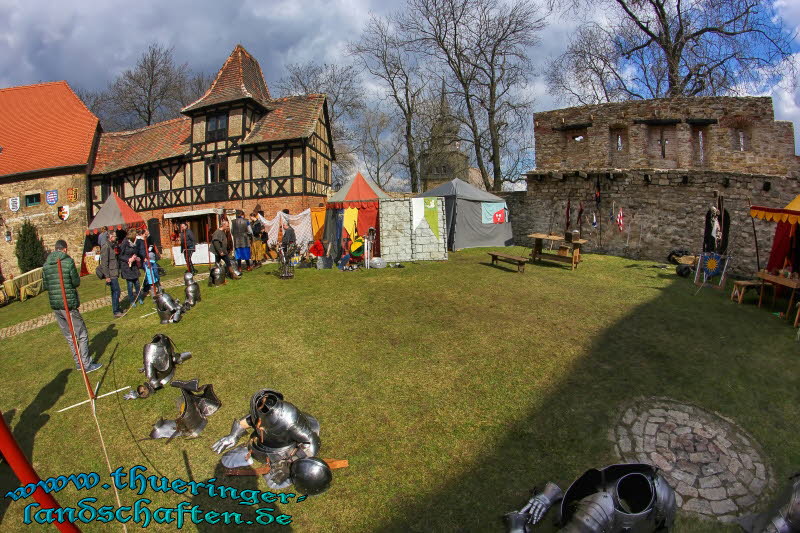 Mittelalterfest auf der Ordensburg Liebstedt