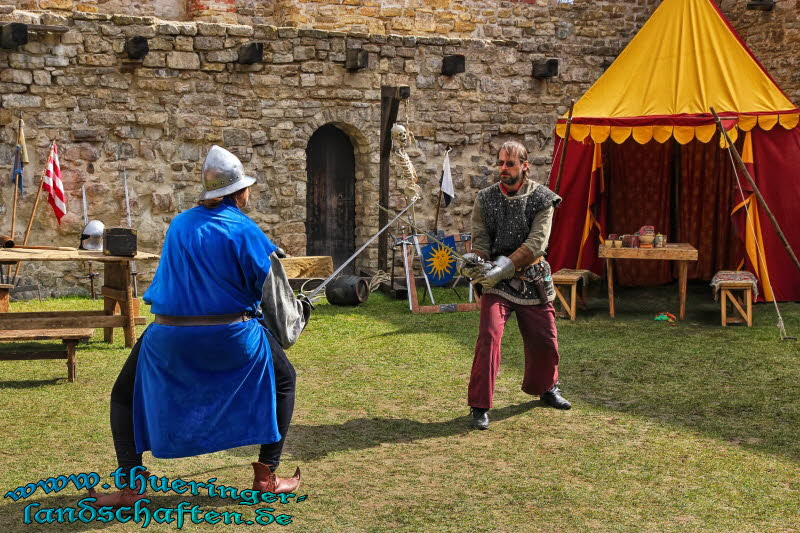 Mittelalterfest auf der Ordensburg Liebstedt