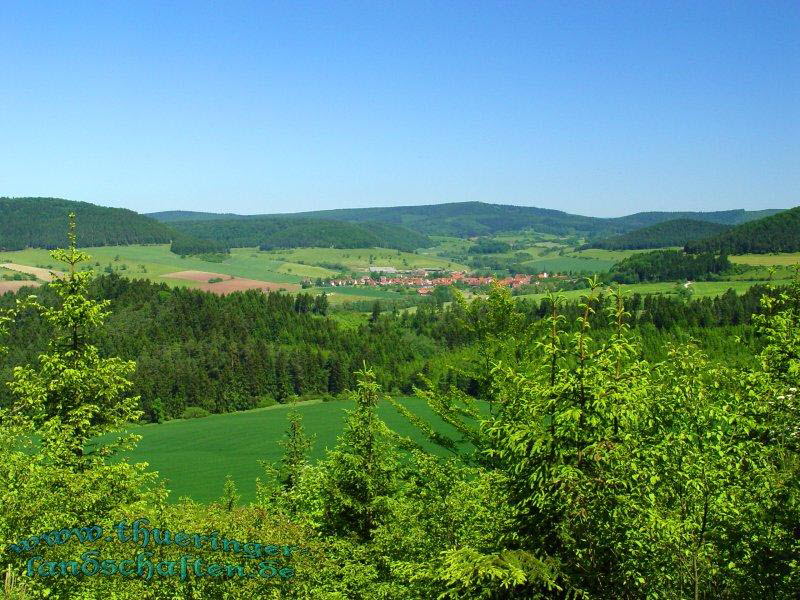 Lengfeld, Blick vom Apfelberg aus