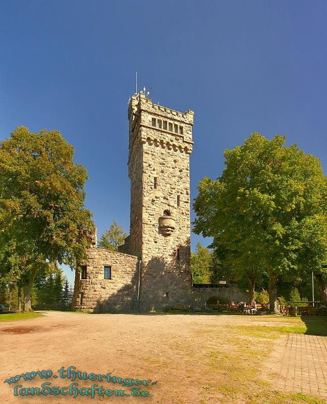 Aussichtsturm auf der Hohen Warte bei Ilmenau