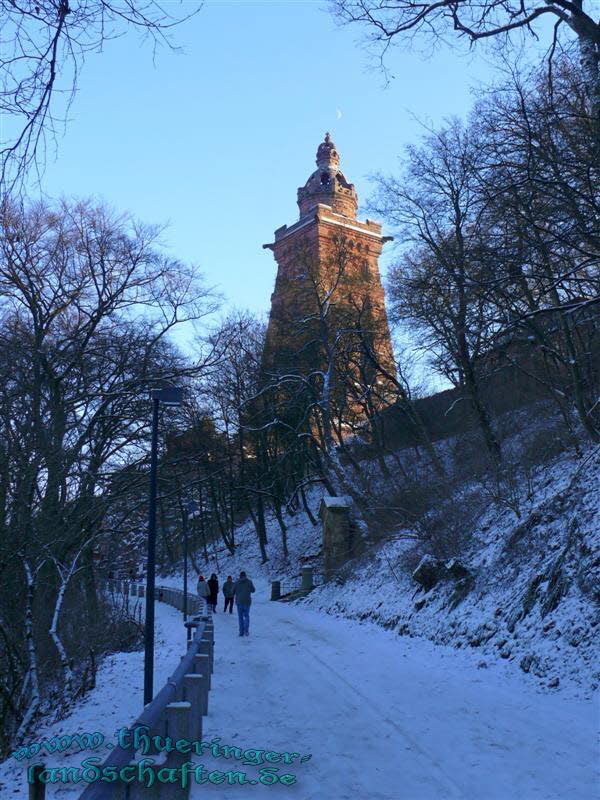 Blick zum Kyffhuserdenkmal