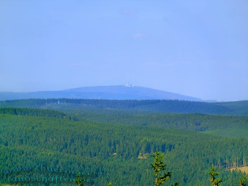 Weitsicht vom Aussichtsturm auf der Hohen Warte