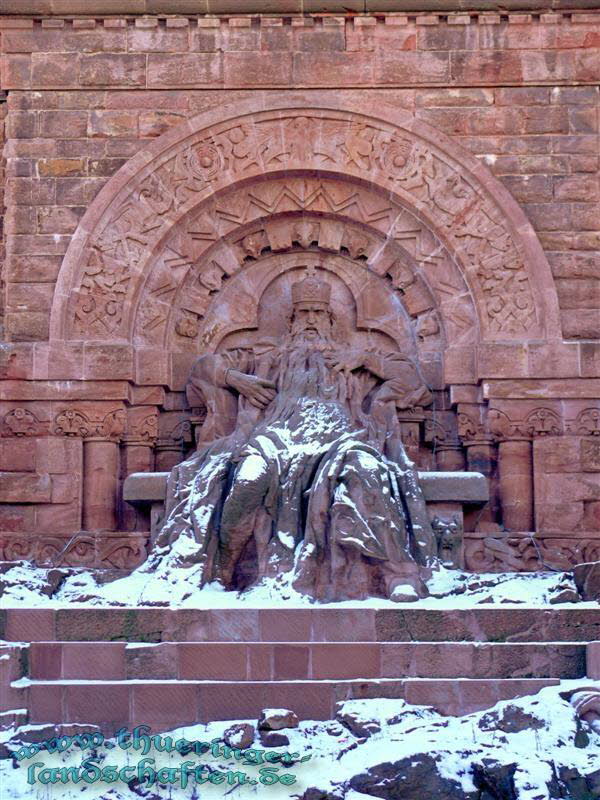 Kyffhuserdenkmal - Figur des Friedrich I. Barbarossa