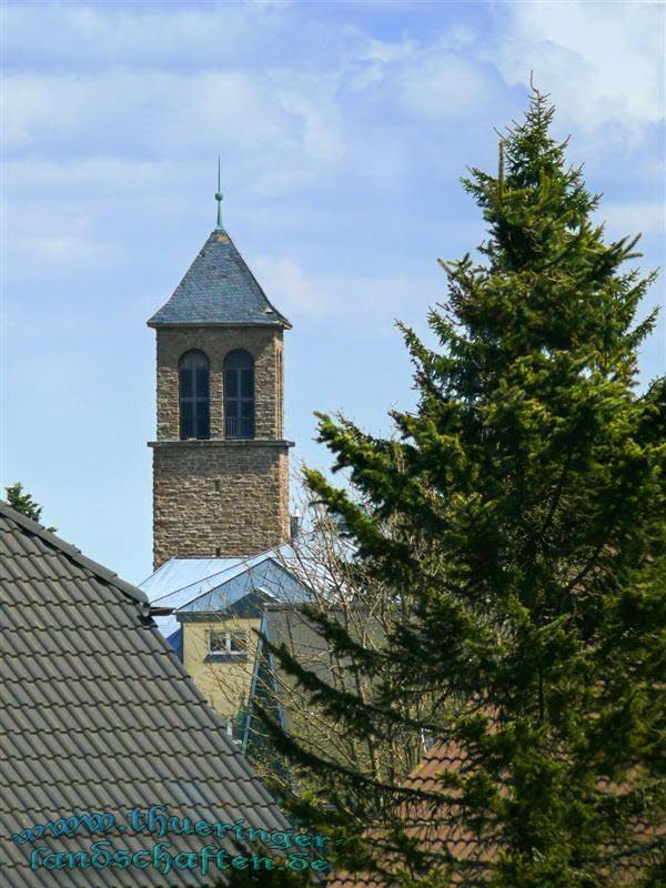 Blick zur Kirche