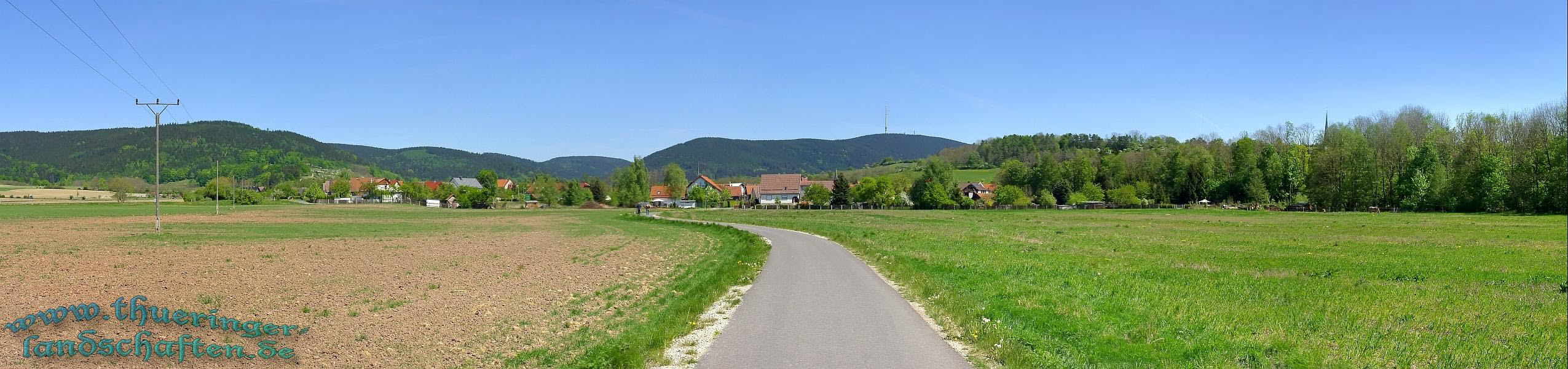 Sachsenbrunn und der Bleberg