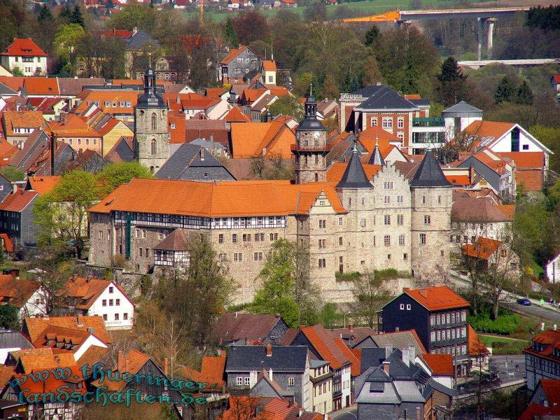 Schlo Bertholdsburg (Blick vom Haard aus)