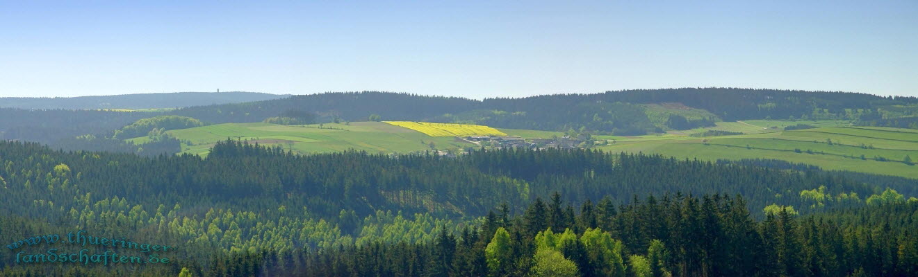 Weitsicht bei Grogeschwenda